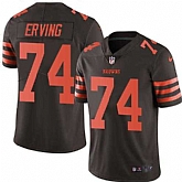 Nike Men & Women & Youth Browns 74 Cameron Erving Brown Color Rush Limited Jersey,baseball caps,new era cap wholesale,wholesale hats